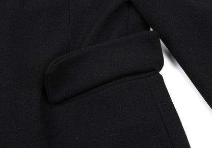 COMME des GARCONS HOMME PLUS 04AW Felt Black Grey Jacket Size S