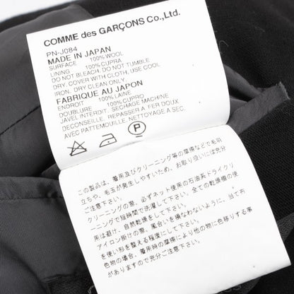 COMME des GARCONS HOMME PLUS 04AW Felt Black Grey Jacket Size S
