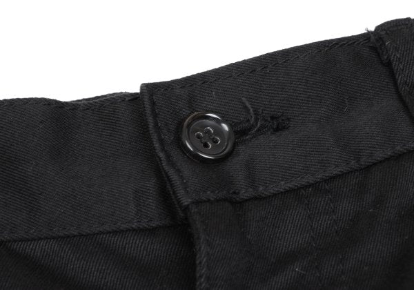 COMME des GARCONS HOMME PLUS 10SS Cotton Pants Black Size XS