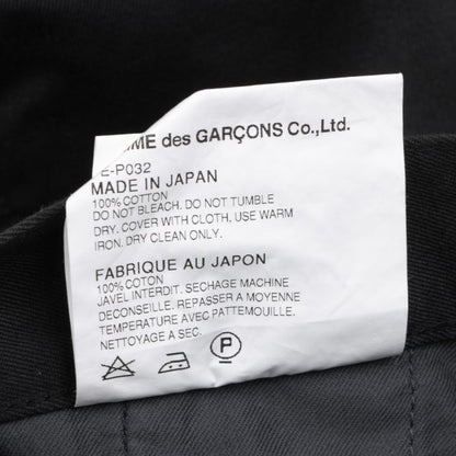 COMME des GARCONS HOMME PLUS 10SS Cotton Pants Black Size XS