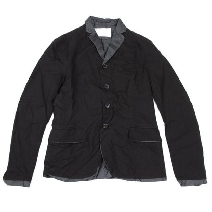 kolor Wool Wrinkle Processed 4B Jacket Dark Brown Size 1