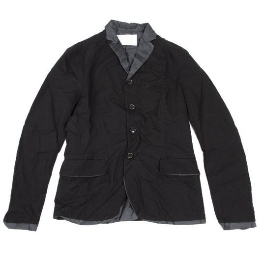 kolor Wool Wrinkle Processed 4B Jacket Dark Brown Size 1