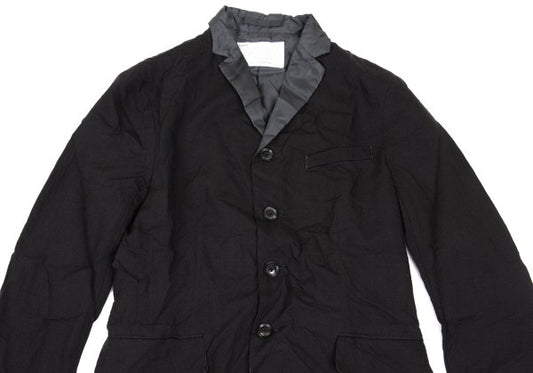 kolor Wool Wrinkle Processed 4B Jacket Dark Brown Size 1