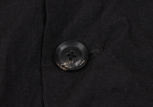 kolor Wool Wrinkle Processed 4B Jacket Dark Brown Size 1