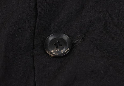 kolor Wool Wrinkle Processed 4B Jacket Dark Brown Size 1