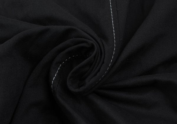 ANN DEMEULEMEESTER Cotton Stitch Design Jacket Black Size XS