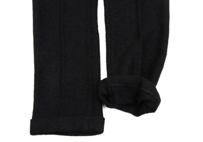 ANN DEMEULEMEESTER Wool Blend Button Pants Black Size XXS