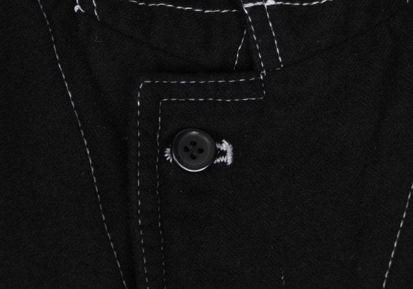 COMME des GARCONS HOMME DEUX Dyed Jacket Black Size XS