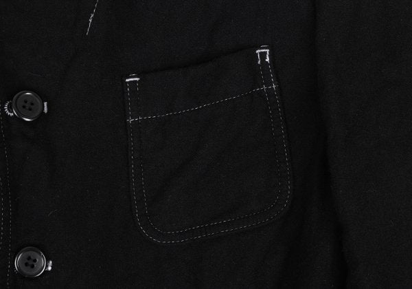 COMME des GARCONS HOMME DEUX Dyed Jacket Black Size XS
