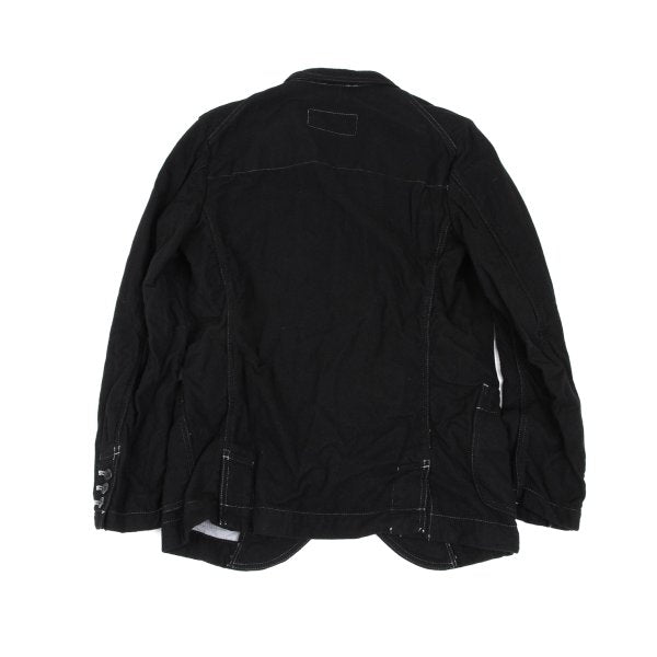 COMME des GARCONS HOMME DEUX Dyed Jacket Black Size XS