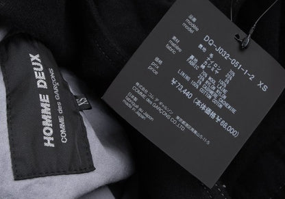 COMME des GARCONS HOMME DEUX Dyed Jacket Black Size XS