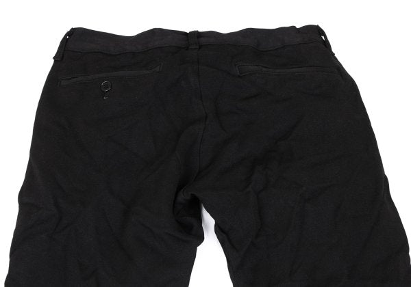COMME des GARCONS HOMME Dyed Poly Stretch Pants Black Size S