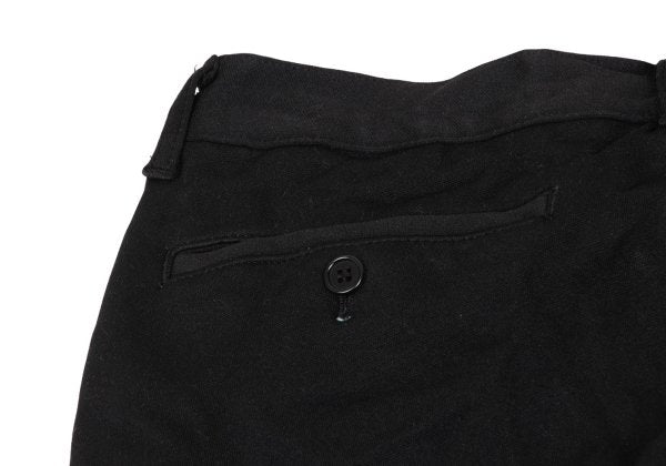 COMME des GARCONS HOMME Dyed Poly Stretch Pants Black Size S
