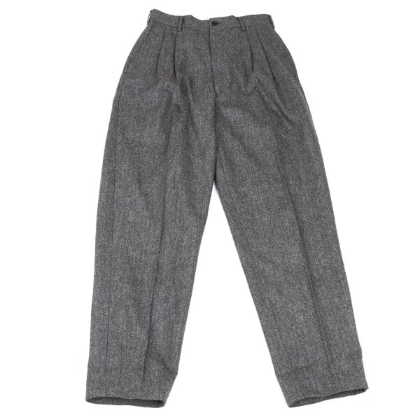 COMME des GARCONS HOMME Wool Herringbone Pants Gray Size S