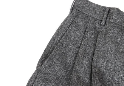 COMME des GARCONS HOMME Wool Herringbone Pants Gray Size S