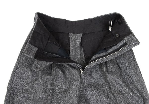 COMME des GARCONS HOMME Wool Herringbone Pants Gray Size S