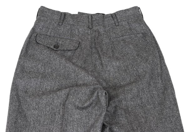 COMME des GARCONS HOMME Wool Herringbone Pants Gray Size S