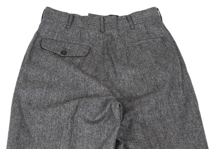 COMME des GARCONS HOMME Wool Herringbone Pants Gray Size S