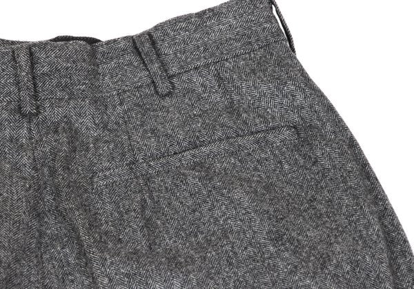 COMME des GARCONS HOMME Wool Herringbone Pants Gray Size S