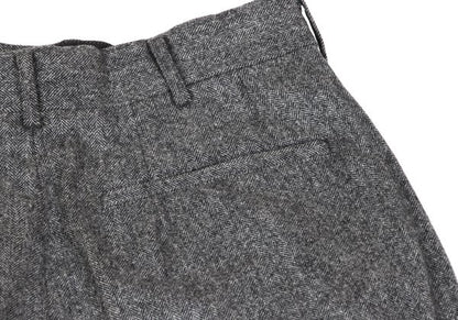 COMME des GARCONS HOMME Wool Herringbone Pants Gray Size S