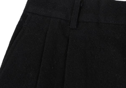 COMME des GARCONS HOMME Wool 2-Tuck Pants Black Size S