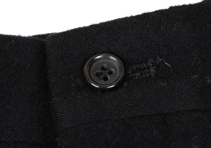 COMME des GARCONS HOMME Wool 2-Tuck Pants Black Size S
