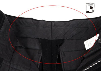 COMME des GARCONS HOMME Wool 2-Tuck Pants Black Size S
