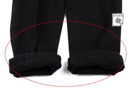 COMME des GARCONS HOMME Wool 2-Tuck Pants Black Size S