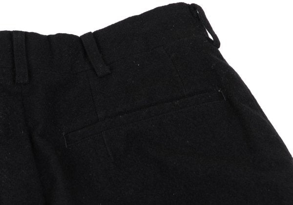 COMME des GARCONS HOMME Wool 2-Tuck Pants Black Size S