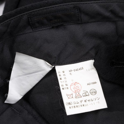 COMME des GARCONS HOMME Wool 2-Tuck Pants Black Size S