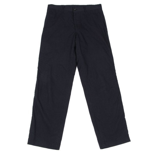 COMME des GARCONS HOMME Cotton Lined Pants Blue Size SS