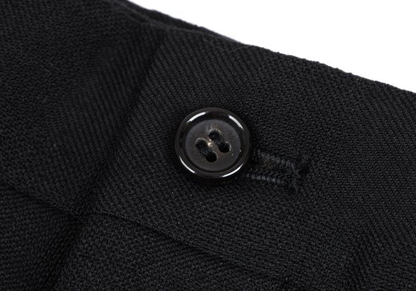 COMME des GARCONS HOMME Wool Shadow Plaid Pants Black Size S