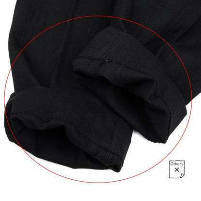 COMME des GARCONS HOMME Wool Shadow Plaid Pants Black Size S