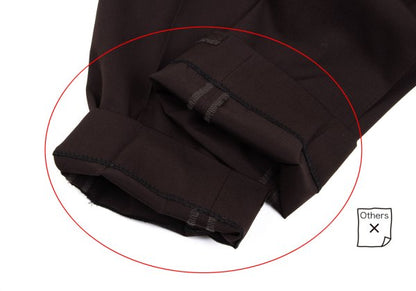 COMME des GARCONS HOMME Wool Gabardine Pants Brown Size S