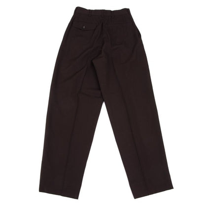 COMME des GARCONS HOMME Wool Gabardine Pants Brown Size S