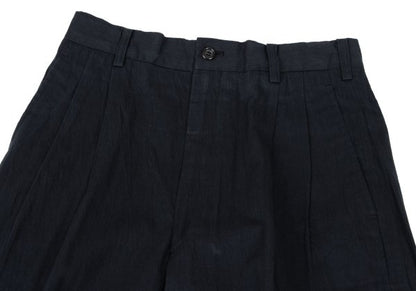 COMME des GARCONS HOMME Cotton Shadow Pants Navy Size S