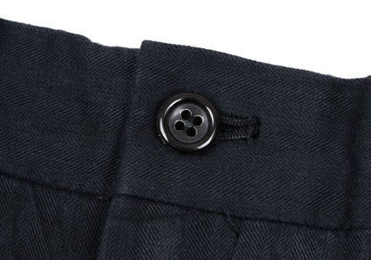 COMME des GARCONS HOMME Cotton Shadow Pants Navy Size S
