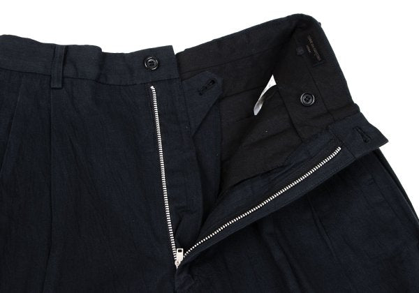 COMME des GARCONS HOMME Cotton Shadow Pants Navy Size S