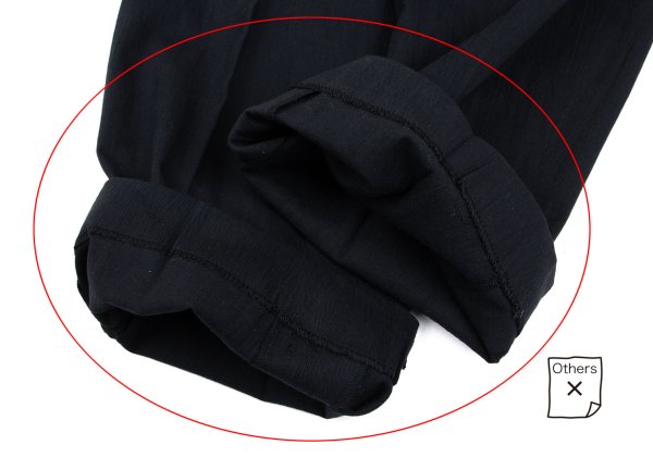 COMME des GARCONS HOMME Cotton Shadow Pants Navy Size S