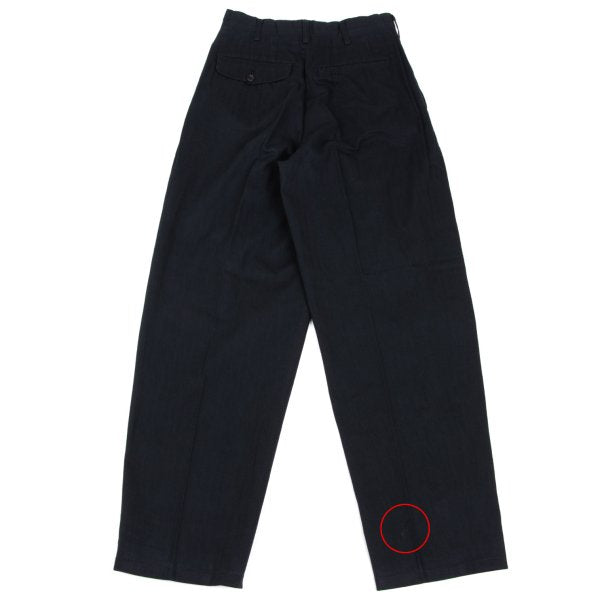 COMME des GARCONS HOMME Cotton Shadow Pants Navy Size S