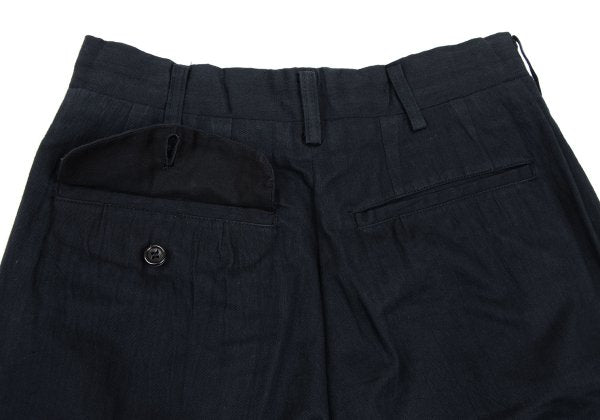 COMME des GARCONS HOMME Cotton Shadow Pants Navy Size S