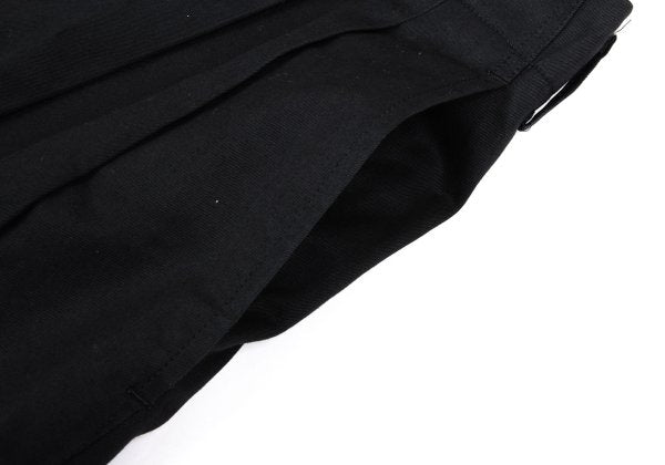 COMME des GARCONS HOMME Cotton 2-Tuck Pants Black Size S