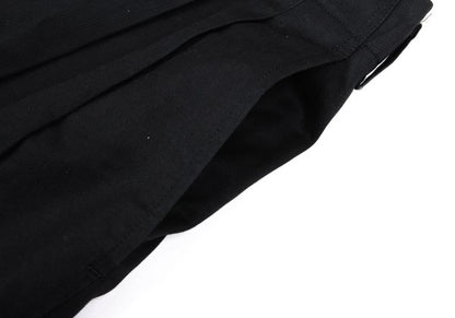 COMME des GARCONS HOMME Cotton 2-Tuck Pants Black Size S