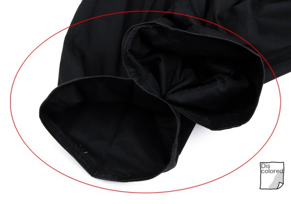 COMME des GARCONS HOMME Cotton 2-Tuck Pants Black Size S