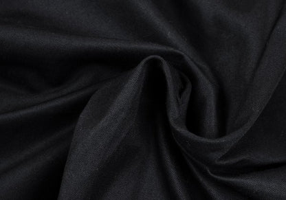 COMME des GARCONS HOMME Cotton 2-Tuck Pants Black Size S