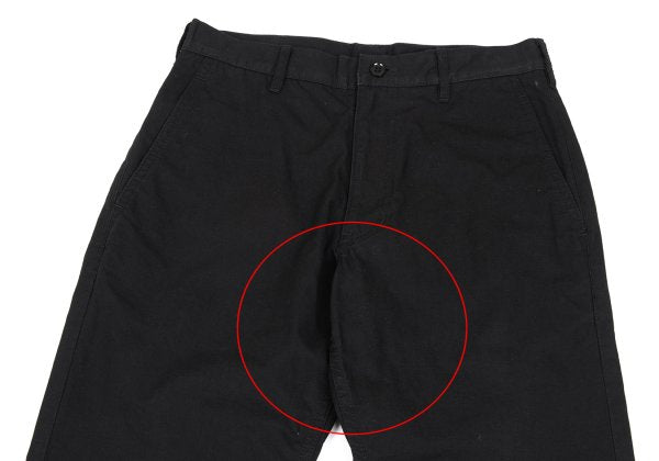 COMME des GARCONS HOMME PLUS Cotton Pants Black Size S