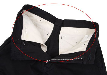 COMME des GARCONS HOMME PLUS Cotton Pants Black Size S