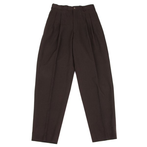 COMME des GARCONS HOMME PLUS Wool Pants Brown Size S