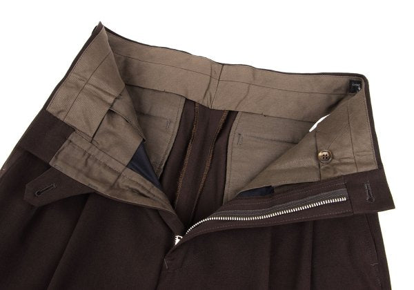 COMME des GARCONS HOMME PLUS Wool Pants Brown Size S