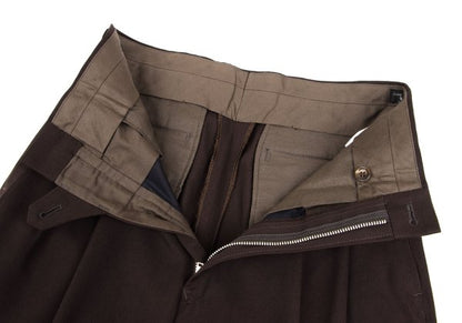 COMME des GARCONS HOMME PLUS Wool Pants Brown Size S